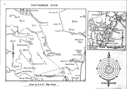 Map, Rathmines NSW provided the training for all M.S.Personnel as well as Operational Training for all Air Crews converting to Flying Boats & Seaplanes.